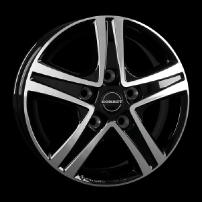 Borbet Borbet CWD 6x16 5x118 ML 71,1 black polished glossy