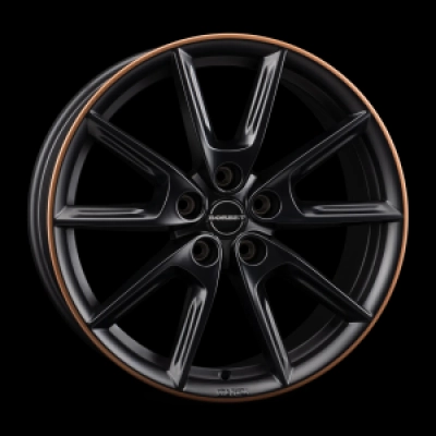 Borbet Borbet LX18 8x18 5x112 ML 66,6 black matt rim copper