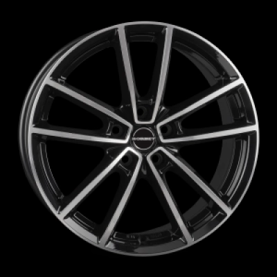 Borbet Borbet W 8,5x21 5x108 ML 72,5 black polished glossy