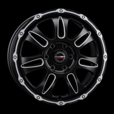 Borbet Borbet CW8 8x18 5x114,3 ML 66,1 black rim window polished